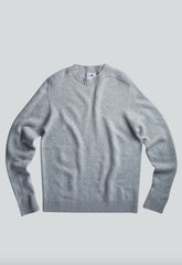 NN07 - Nathan Wool Sweater 6510 - Color 904 - Light Grey Melange-Pulls et Sweats-2276510646