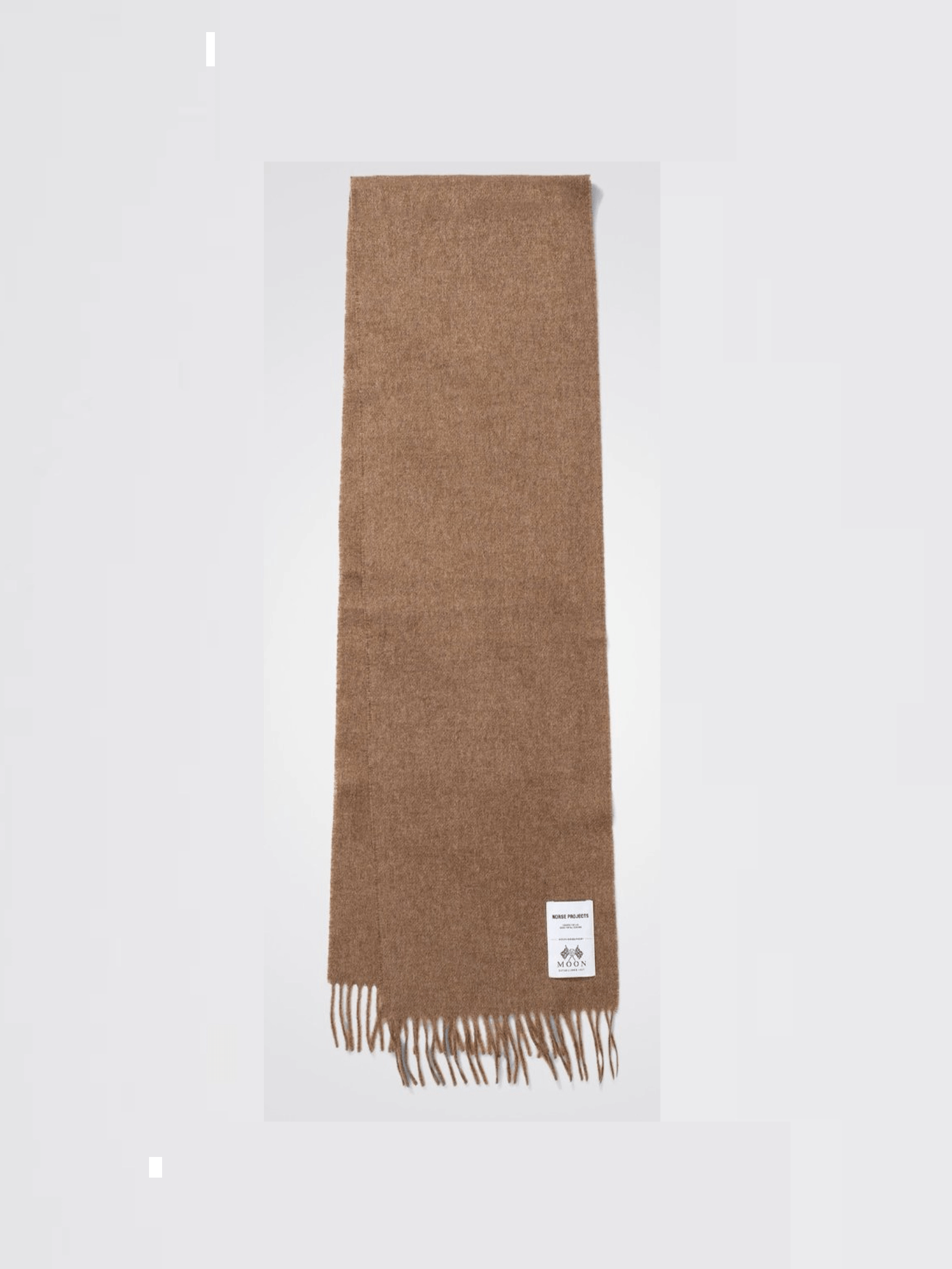 Norse Projects - Moon Lambswool Scarf - Utility Khaki-Accessoires-N83-0021