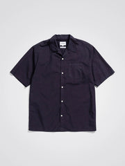 Norse Projects - Carsten Tencel - Dark Navy-Chemises-N40-0579