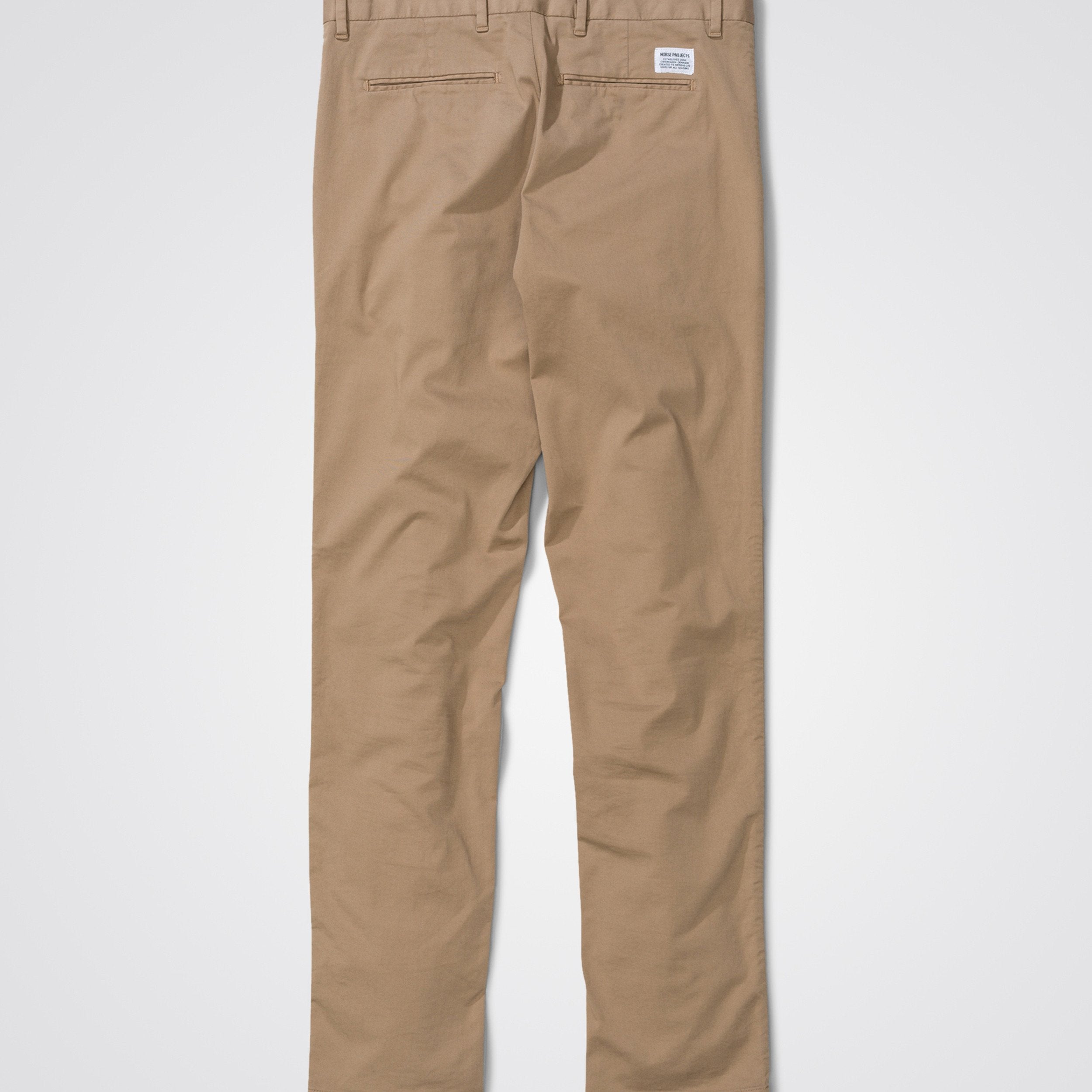 Norse Project - Aros Slim Light Stretch - Utility Khaki-Pantalons et Shorts-N25-0367