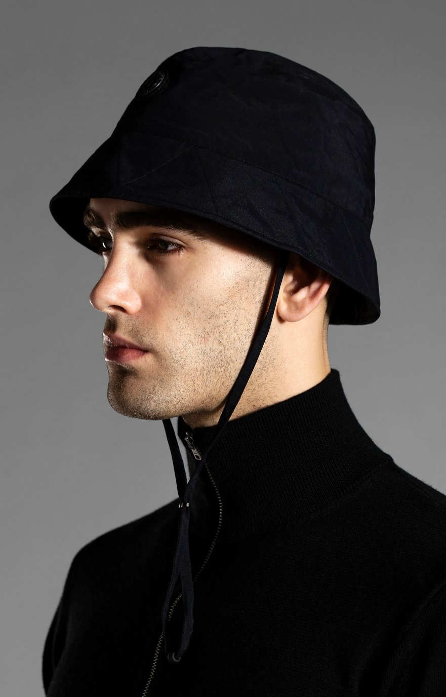 Norse Projects X Gore-Tex - Waterproof Bucket Hat - Black-Accessoires-N80-0104