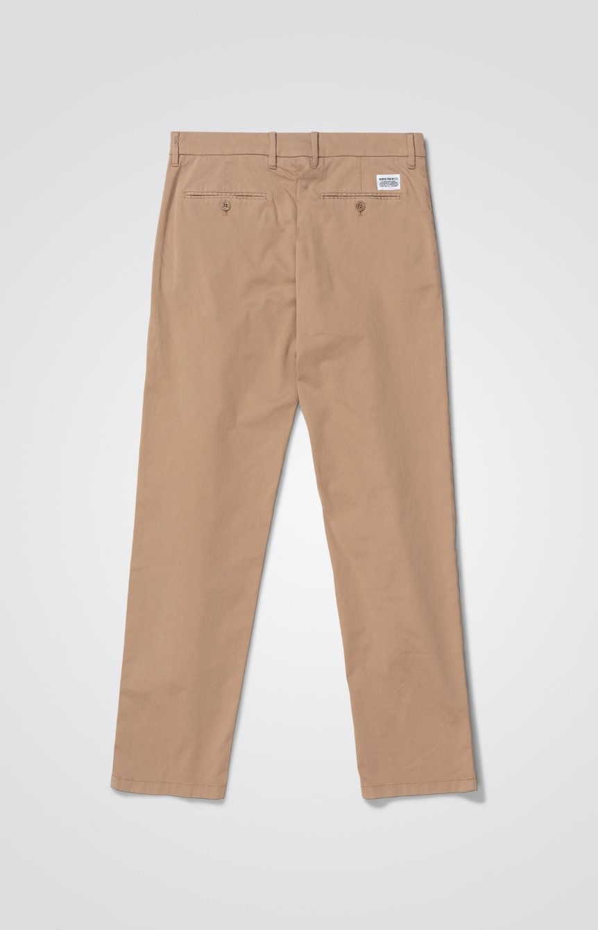 Norse Projects - Aros Regular light strech - Utility Khaki-Pantalons et Shorts-N25-0368