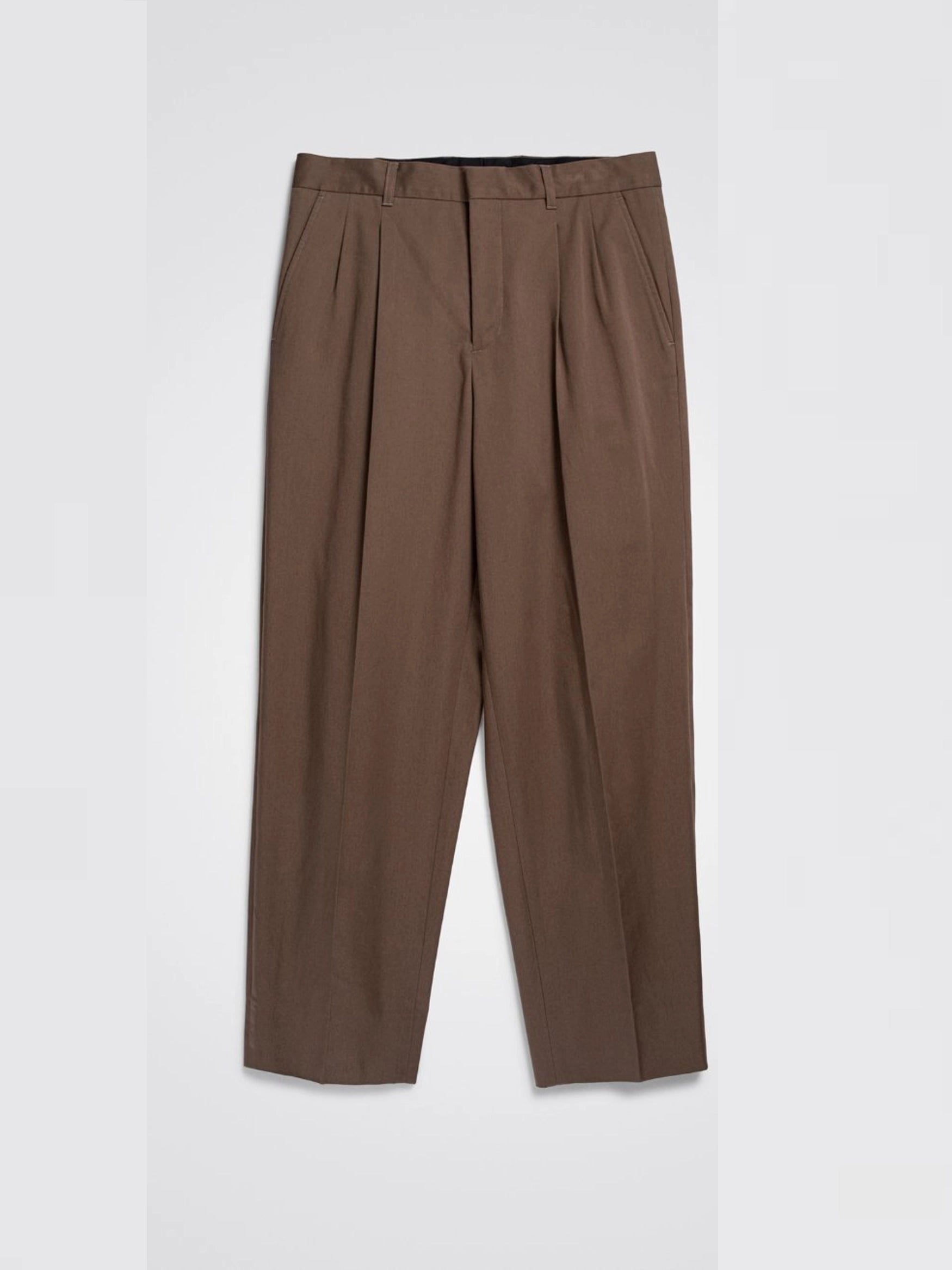 Norse Projects - Christopher Gabardine - Taupe-Pantalons et Shorts-N25-0374