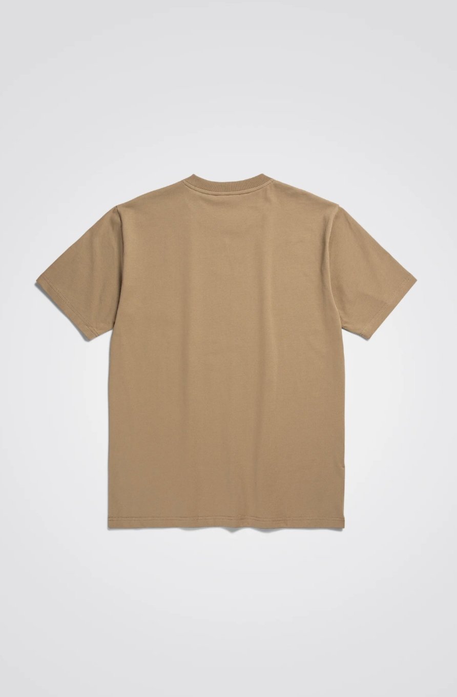Norse Projects - Johannes Standard Logo - Utility Khaki-T-shirts-N01-0606