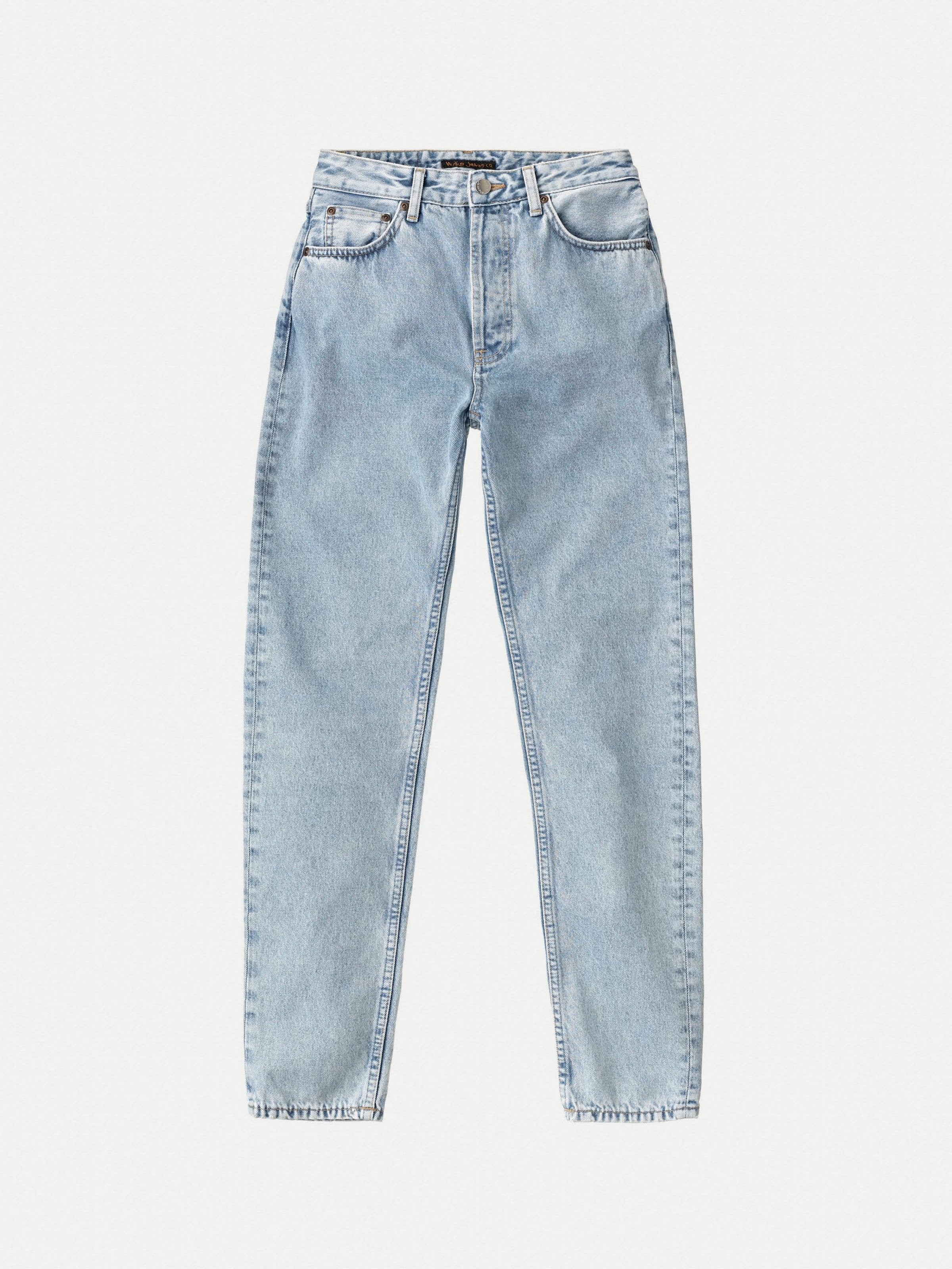 Nudie Jeans - Breezy Britt Jeans - Sunny Blue-Jupes et Pantalons-114203