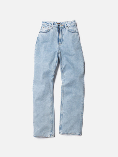 Nudie Jeans Co - Jean Clean Eileen - Sunny Blue-Jupes et Pantalons-114201