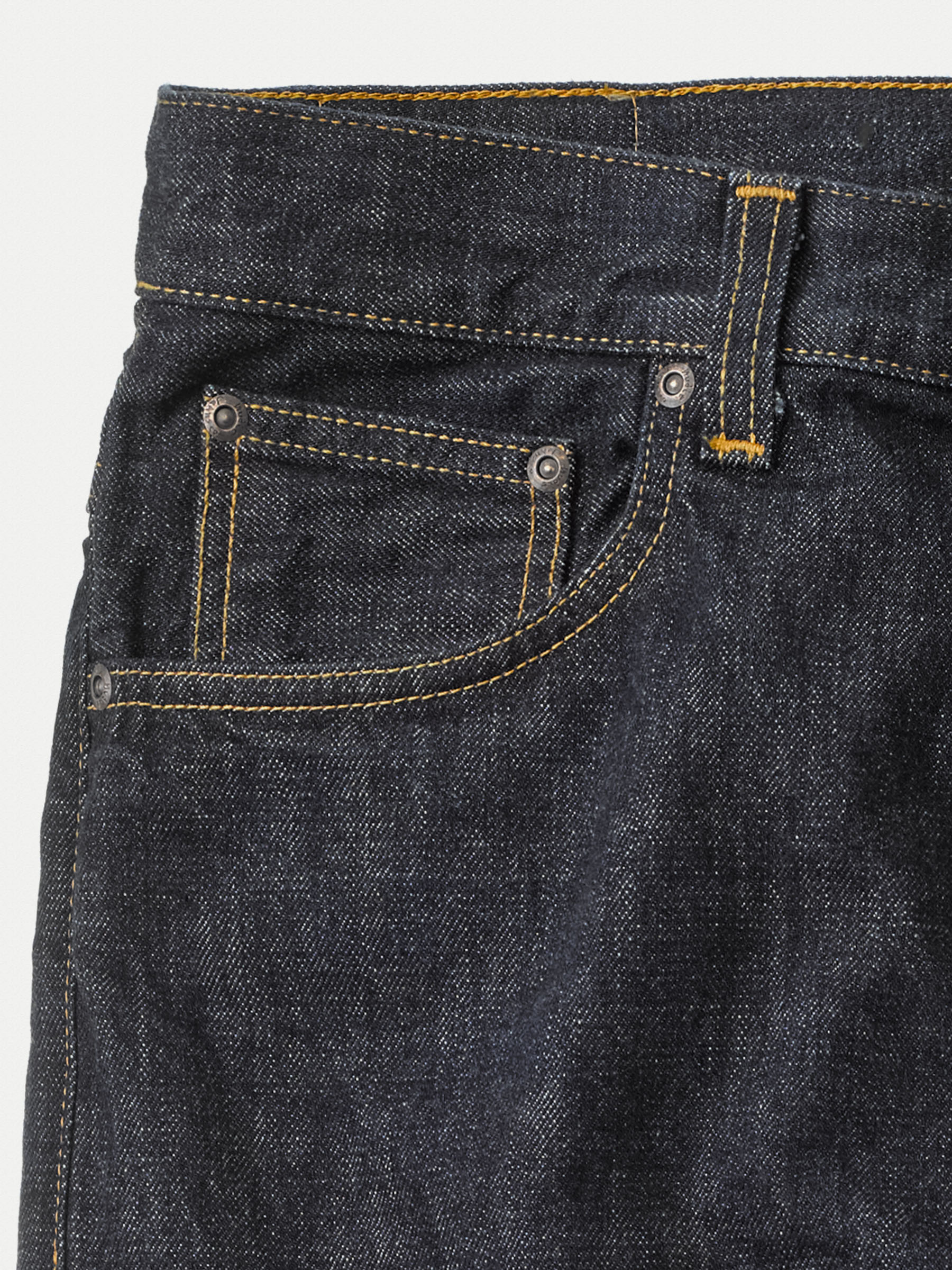 Nudie Jeans co - Sleepy Sixten Rinsed - Jean Droit Brut-Pantalons et Shorts-112899