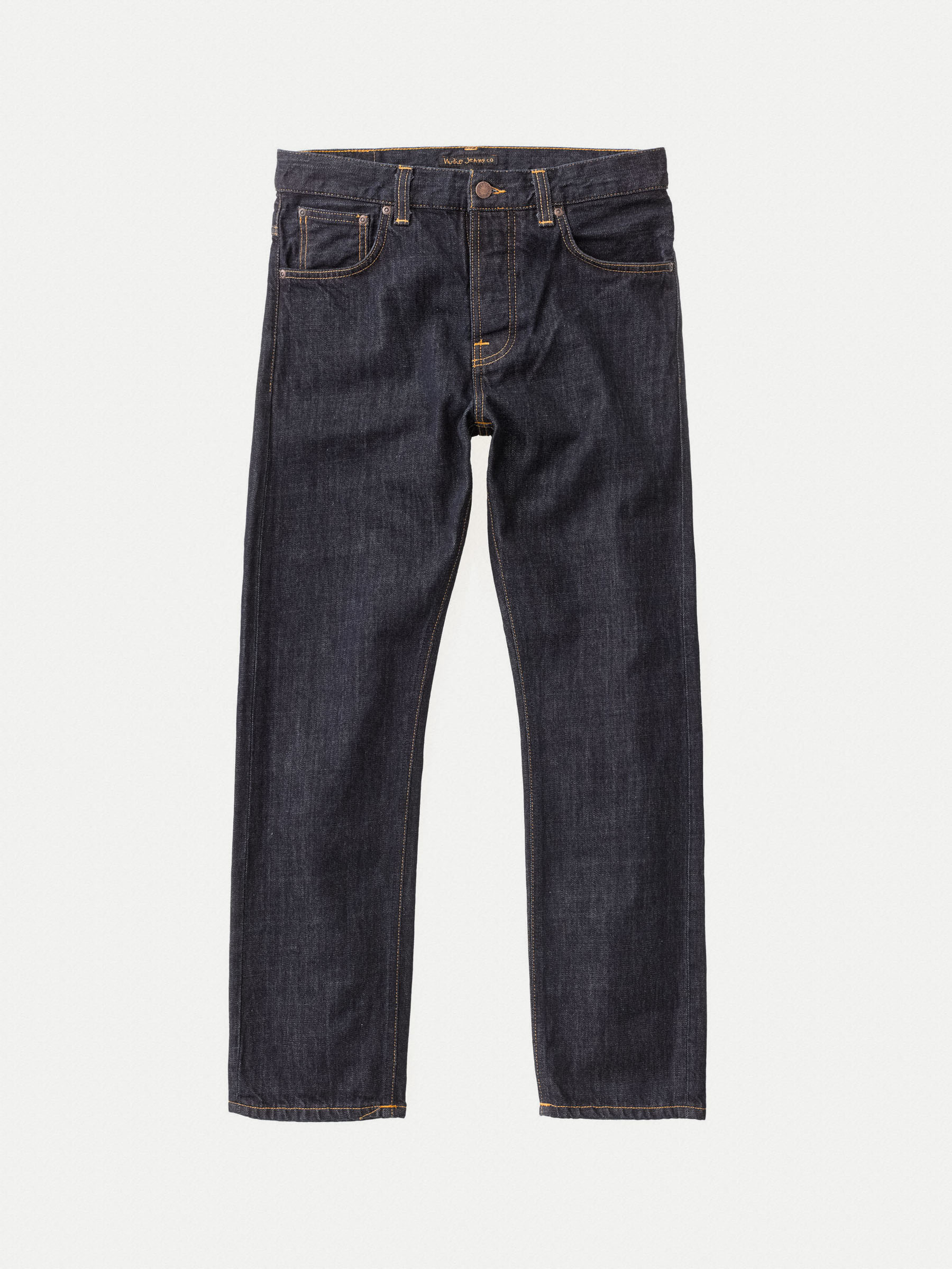 Nudie Jeans co - Sleepy Sixten Rinsed - Jean Droit Brut-Pantalons et Shorts-112899