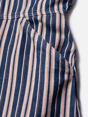Nudie Jeans - Lotten Denim Dress - Stripe/Red-Robes-140786
