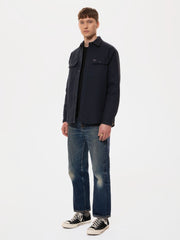 Nudie Jeans - Glenn Padded Shirt Navy-Vestes et Manteaux-140752