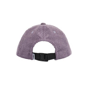 Obey - Cord Label 6 Panel Strapback Cap - Wineberry-Accessoires-100580355