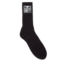 Obey - Eyes Icon Socks - Black-Accessoires-9497300