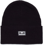 Obey - Icon Eyes Beanie - Black-Accessoires-100030132