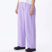 Obey - Donna Big Cord Pant - Purple Rose-Jupes et Pantalons-242020101