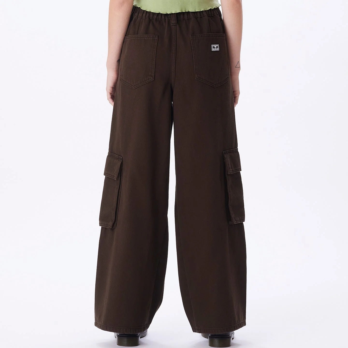 Obey - Search Cargo Denim - Java Brown-Jupes et Pantalons-242010050