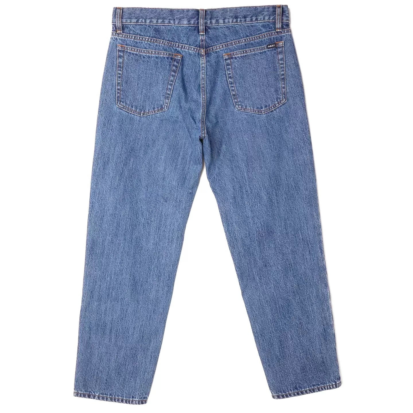 Obey - Bender Denim - Light Indigo-Pantalons et Shorts-142010080