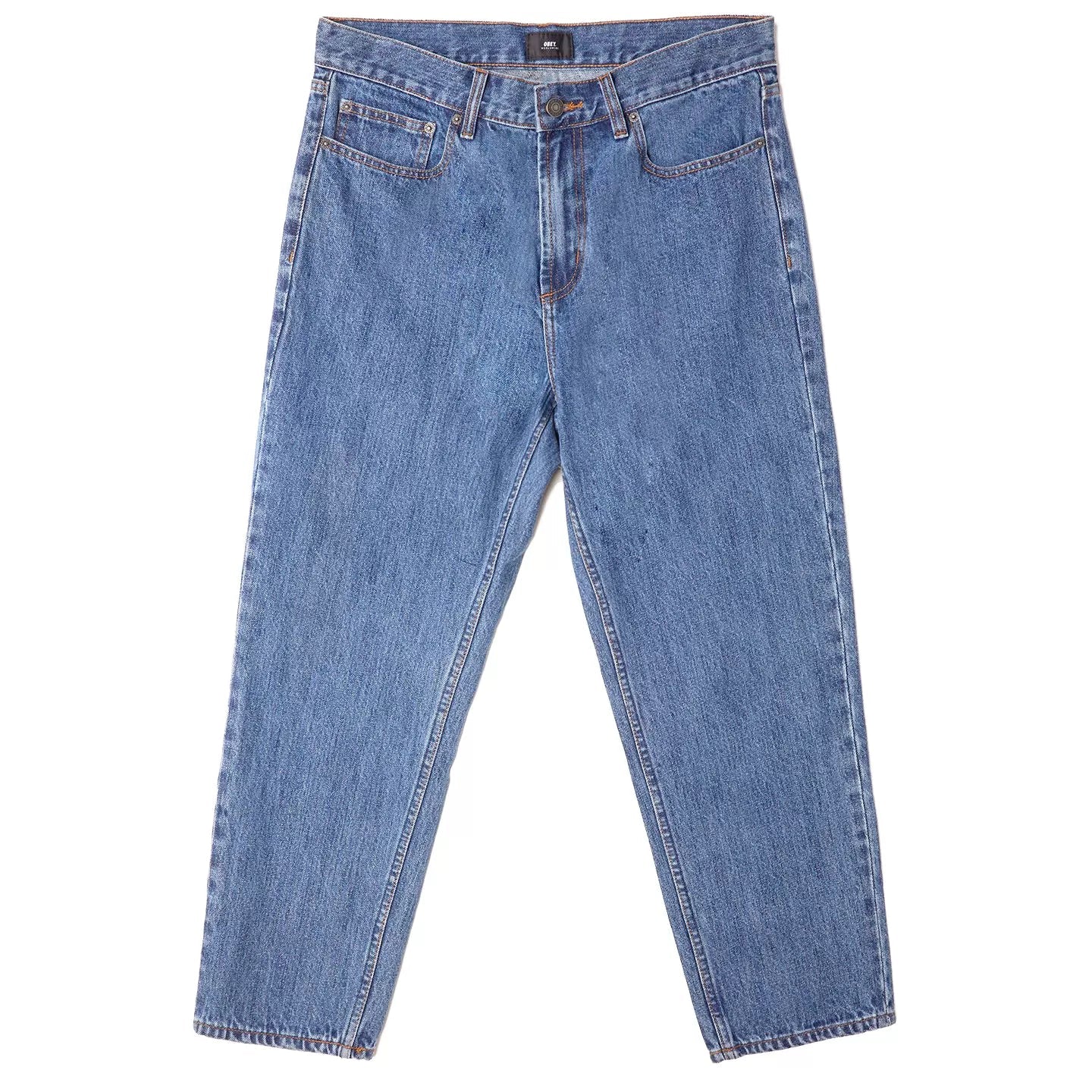 Obey - Bender Denim - Light Indigo-Pantalons et Shorts-142010080