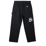 Obey - Big Timer Twill Printed Carpenter Pant - Digital Black-Pantalons et Shorts-142020219