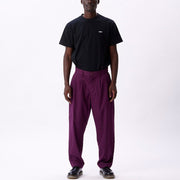 Obey - Fubar Pleated Pant - Beetroot-Pantalons et Shorts-142020201