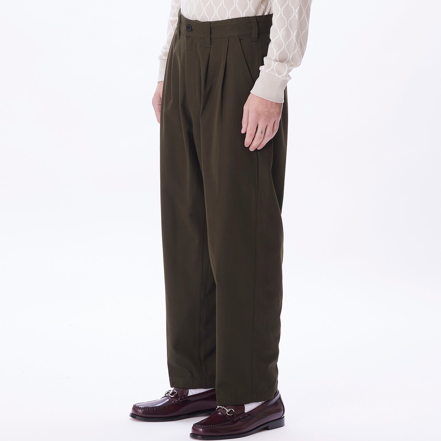 Obey - Fubar Pleated Pant - Rosin-Pantalons et Shorts-142020201