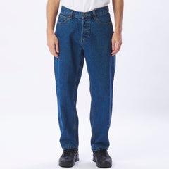 Obey - Hardwork Carpenter Denim - Stonewash Indigo-Pantalons et Shorts-142010078
