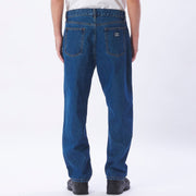 Obey - Hardwork Carpenter Denim - Stonewash Indigo-Pantalons et Shorts-142010078