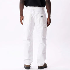 Obey - Hardwork Carpenter Pant - White - Unisexe-Pantalons et Shorts-142020184