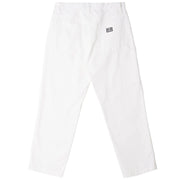 Obey - Hardwork Carpenter Pant - White - Unisexe-Pantalons et Shorts-142020184