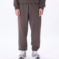 Obey - Lowercase Pigment Sweatpants - Pigment Java Brown-Pantalons et Shorts-142030046