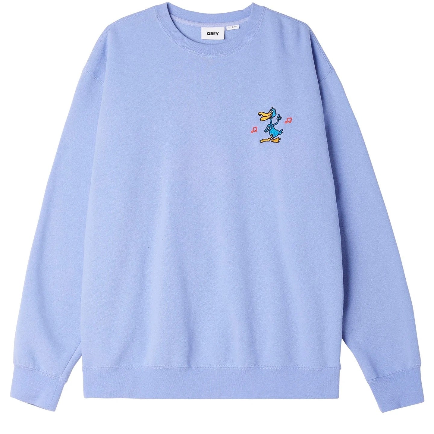 Obey - Disco Duck Crew - Digital Violet-Pulls et Sweats-112480127