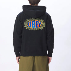 Obey - Tribal Zip Hood - Black-Pulls et Sweats-122460017