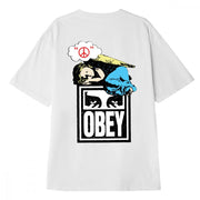 Obey - Angel T-shirt - White-T-shirts-
