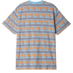 Obey - Depiction Jacquard Tee SS - Sky Blue Multi-T-shirts-131080344