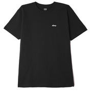Obey - Lower Case Classic Tee - Black-T-shirts-165263181
