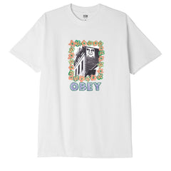 Obey - Obey Flower Frame - White-T-shirts-165263418-WHT