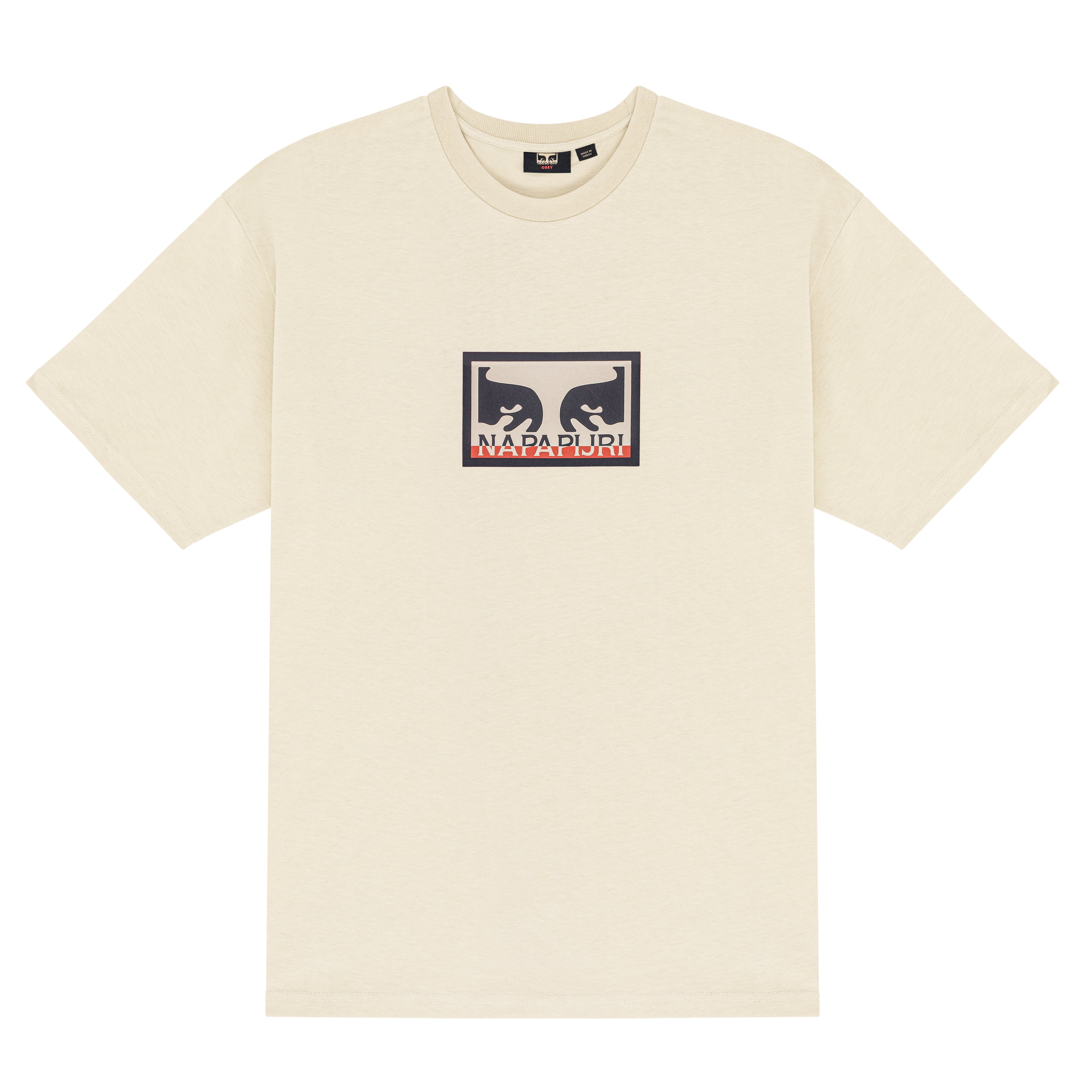 Obey x Napa Tee - Cream-T-shirts-NA4HML