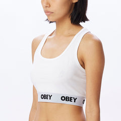 Obey Femme - Obey Bralette 2 Pack - White-Tops-231170030