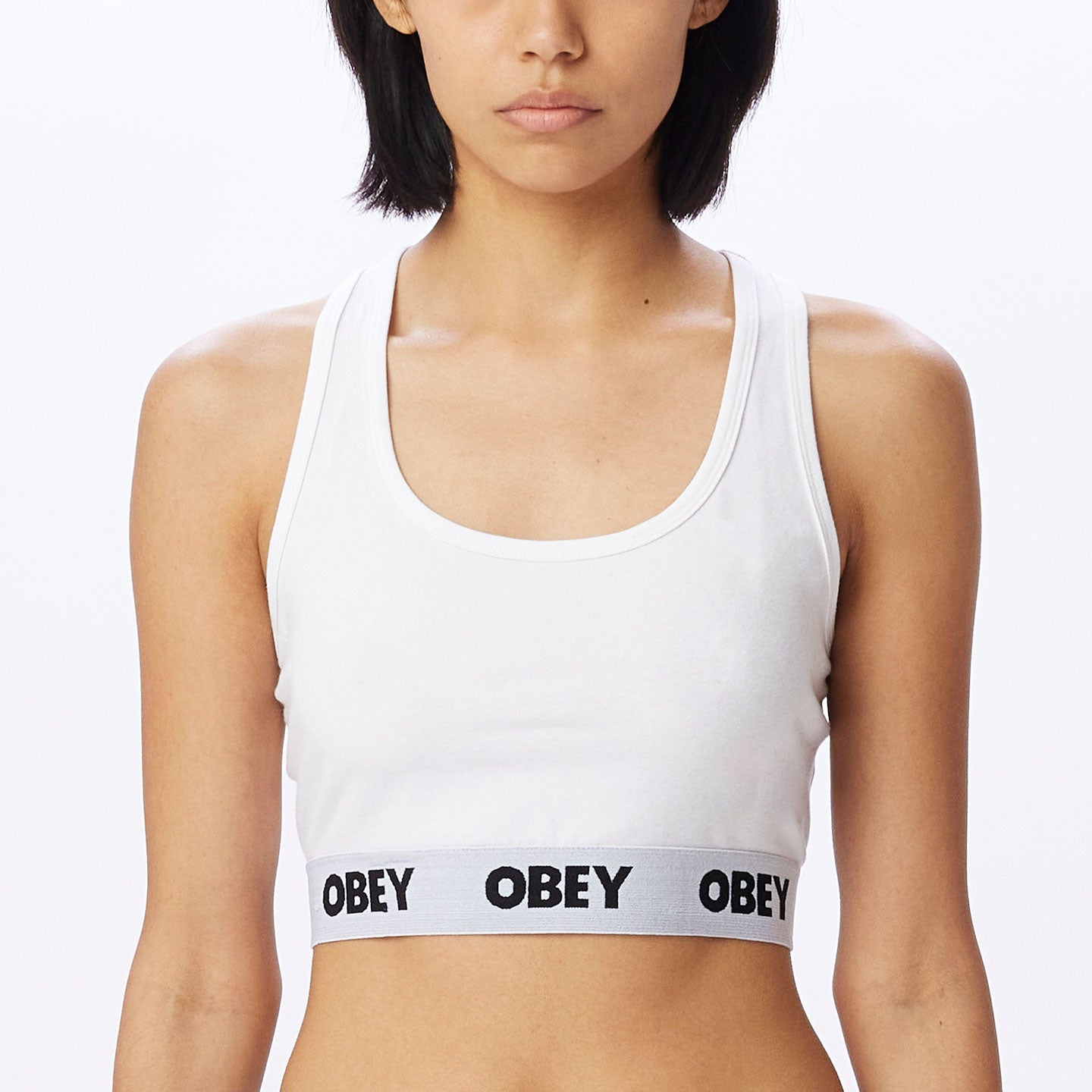 Obey Femme - Obey Bralette 2 Pack - White-Tops-231170030