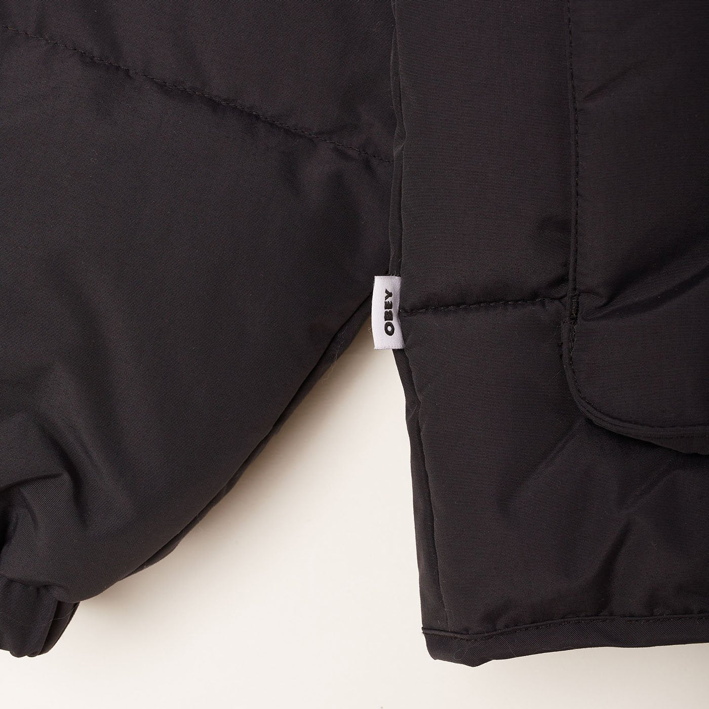 Obey - Charlie Jacket Black-Vestes et Manteaux-121800477