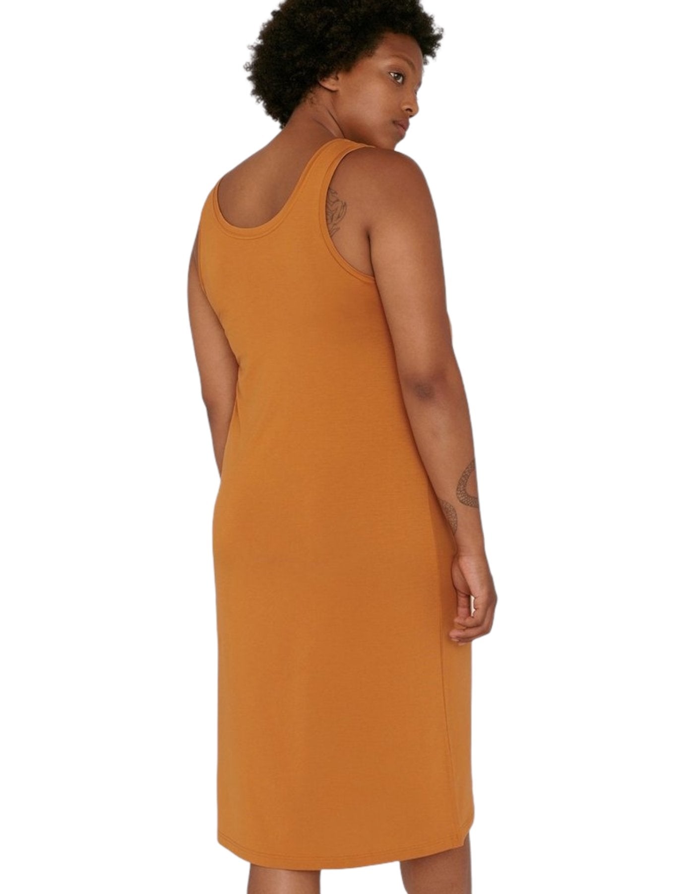 Organic Basics - Tencel - Lite Dress Ocher-Robes-