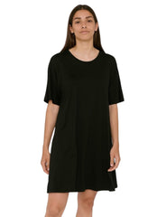 Organic Basics - Tencel - Lite T-shirt Dress Black-Robes-