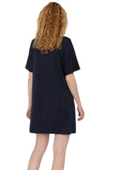 Organic Basics - Tencel - Lite T-shirt Dress Navy-Robes-