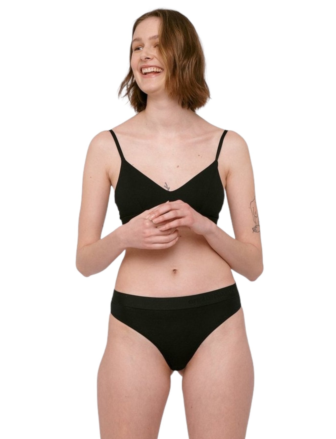 Organic Basics - Tencel - Lite Tanga 2-pack Black-Sous-Vêtements-