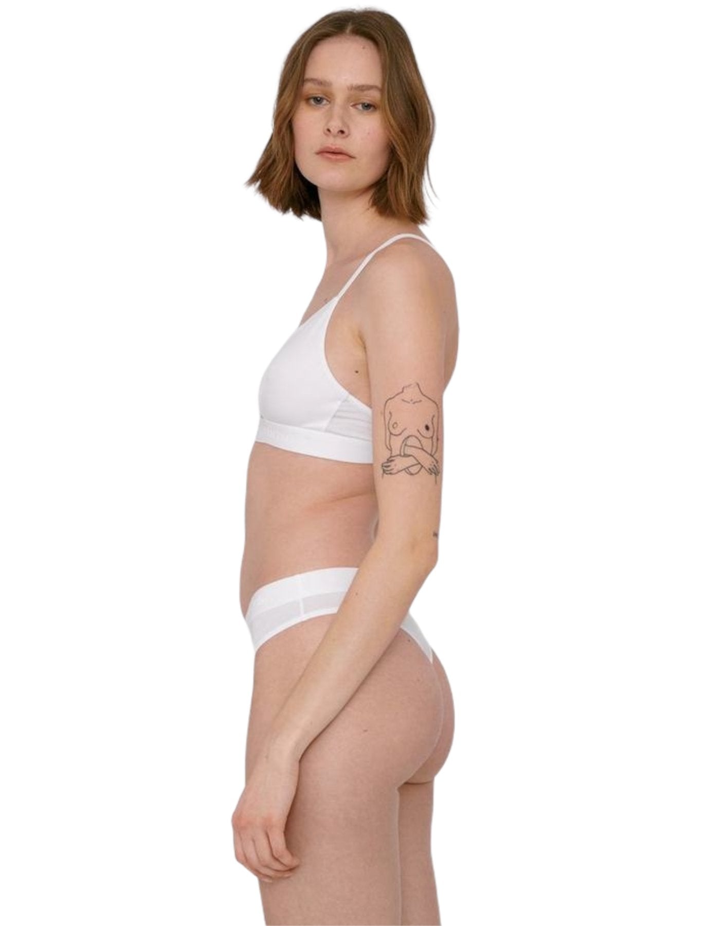 Organic Basics - Tencel - Lite Tanga 2-pack White-Sous-Vêtements-