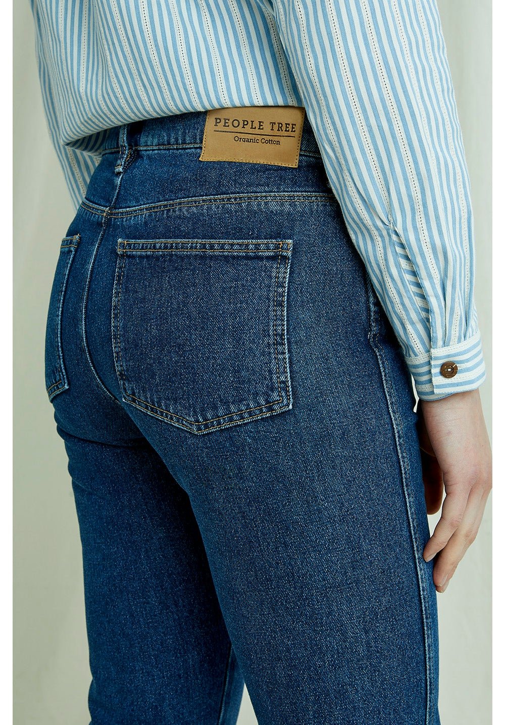 People tree - Cecile Straight Leg Jeans - Jeans Slim--U601UV.BL1