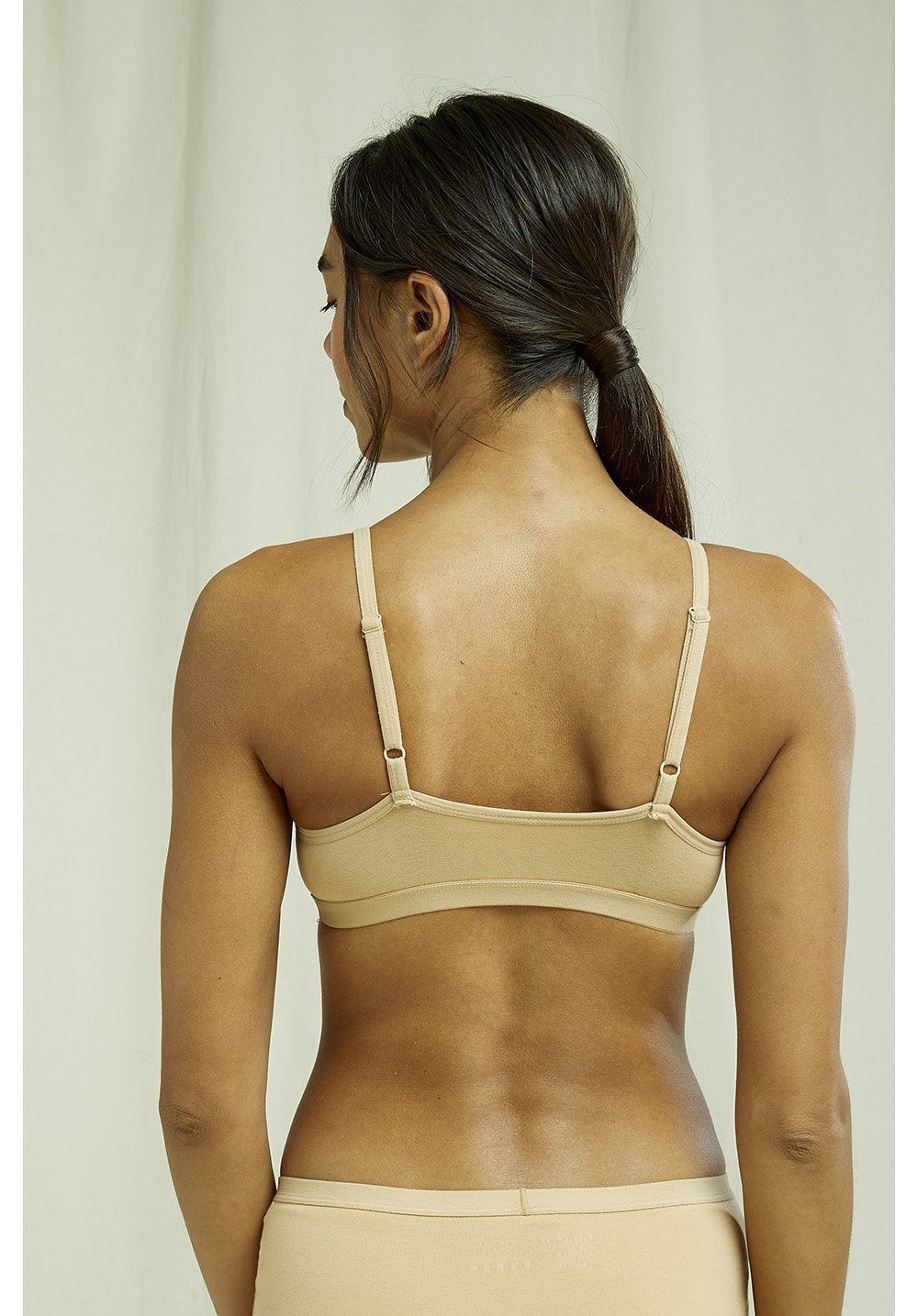 People Tree - Soft Bra- Soutien Gorge Coton Biologique - Almond-Sous-vetements-
