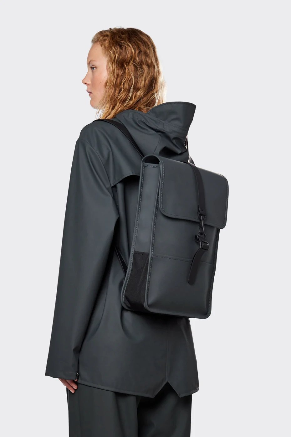 rains slate backpack Amazon.com | Rolltop Rucksack - indicating that it is waterproof against light rain with a water column pressure of Backpack Rains MSN Bag Slate