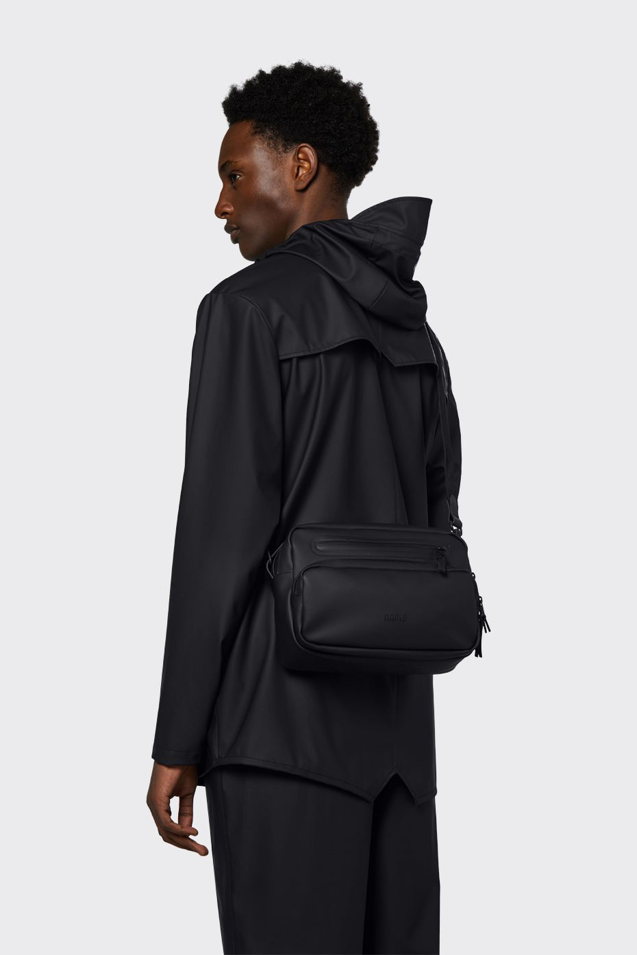 Rains - Box Bag Large - Black-Accessoires-13950