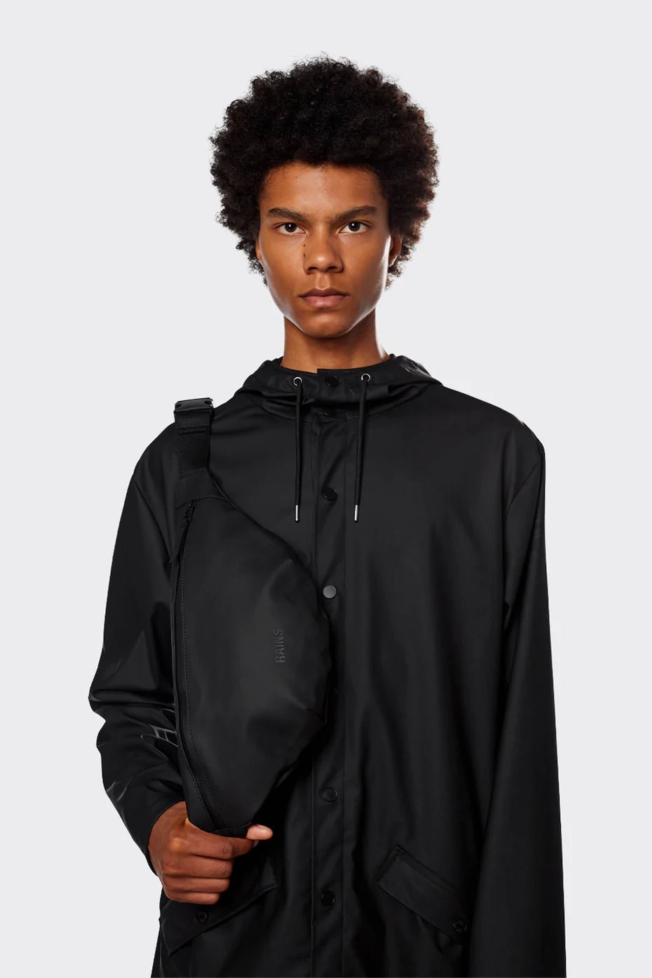 Rains - Bum Bag Black – Sac Banane Imperméable Noir-Accessoires-1303
