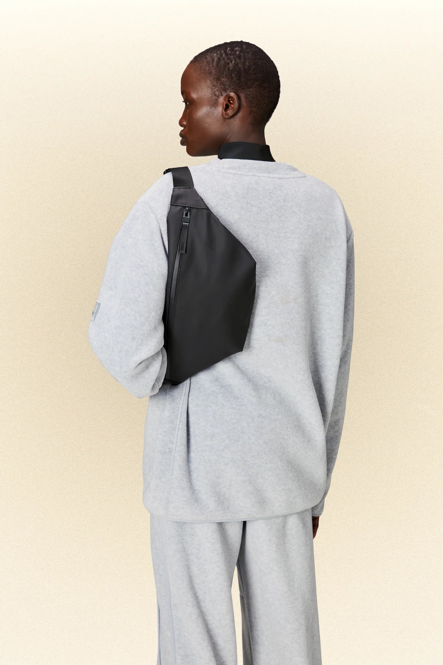 Rains - Bum Bag Black – Sac Banane Imperméable Noir-Accessoires-13030